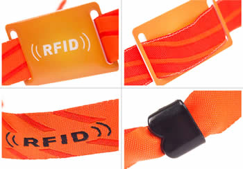 RFID织唛腕带
